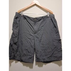 Columbia Men's Gray Cargo Shorts Sun Protection Omni-Shade Size 40x10